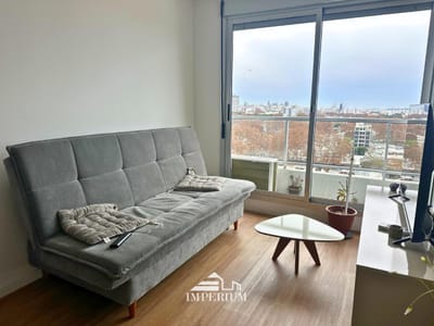 Alquiler apartamento 1 dormitorio Amoblado con Garaje Tres Cruces Montevideo