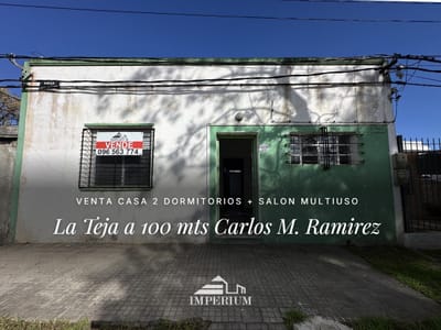 Venta Casa de 2 dormitorios + salón a reciclar en La Teja