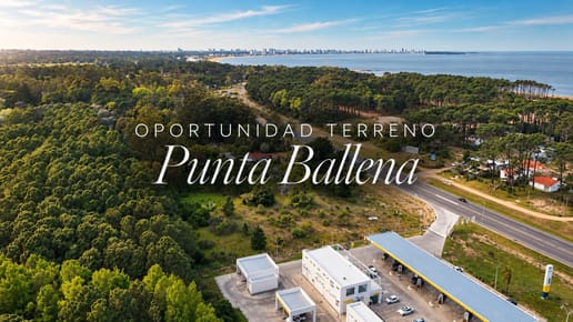 VENTA | Terreno en Punta Ballena 9000  m2