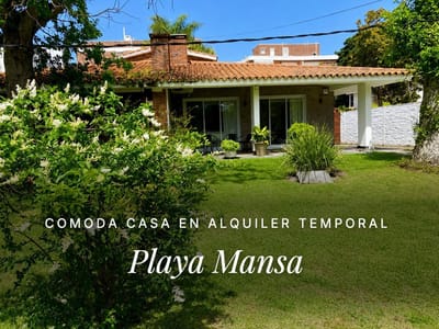 Alquiler temporal Casa de 3 dormitorios Punta del este