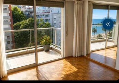 Alquiler  Monoambiente con GC bajos en Pocitos vista unica