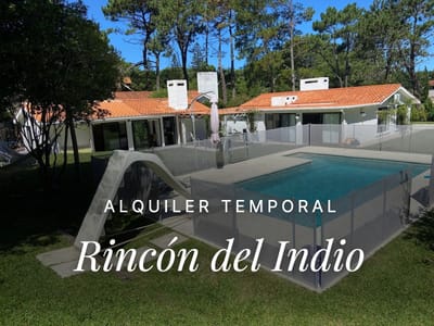 Alquiler temporal Casa 4 dormitorios Rincón del Indio