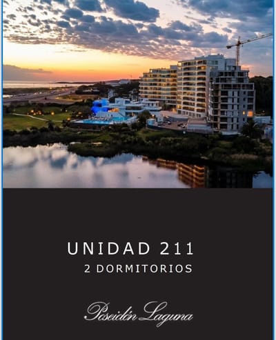 Apartamento en Poseidon Laguna!!!2 dormitorios Playa Mansa