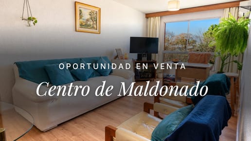 Venta Apartamento 2 dormitorios en el Centro Maldonado
