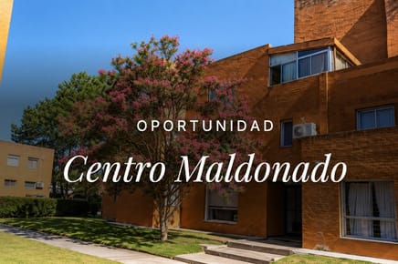 Venta Apartamento 2 dormitorios en el Centro Maldonado