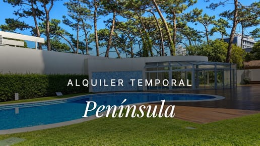 Alquiler temporal Apartamento 2 dormitorios Península