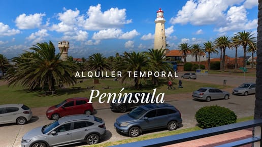 Alquiler temporal Apartamento 2 dormitorios Península P
