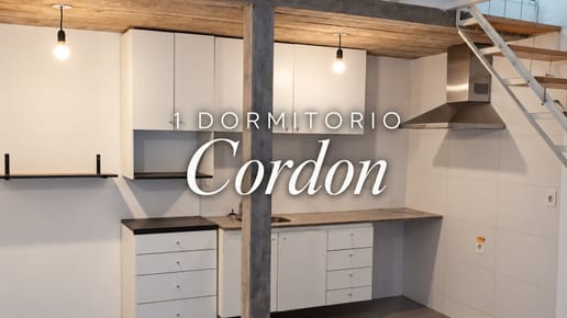 APARTAMENTO EN ALQUILER 1 DORMITORIO CON PEQUEÑO JARDIN, CORDÓN