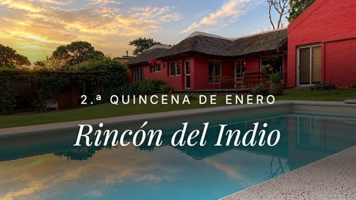 Alquiler temporal Casa 3 dormitorios Rincón del Indio