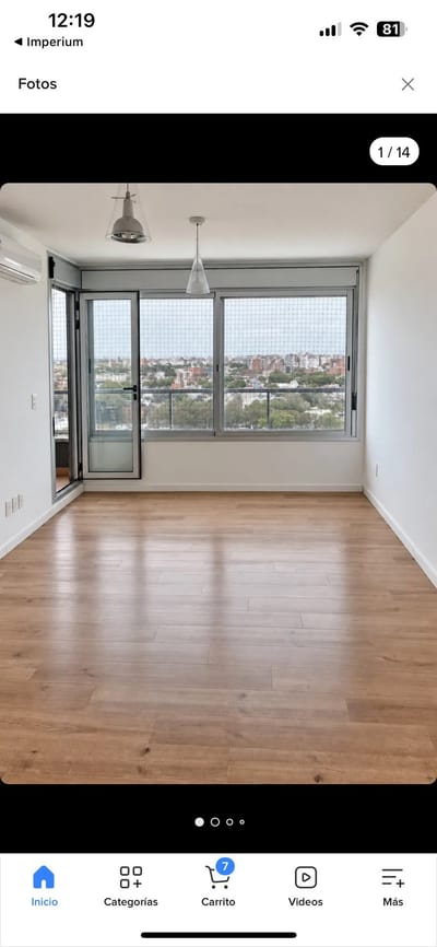 Alquiler Apartamento 1 dormitorio Cordón