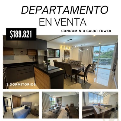 Departamento de 3 Dormitorios en venta