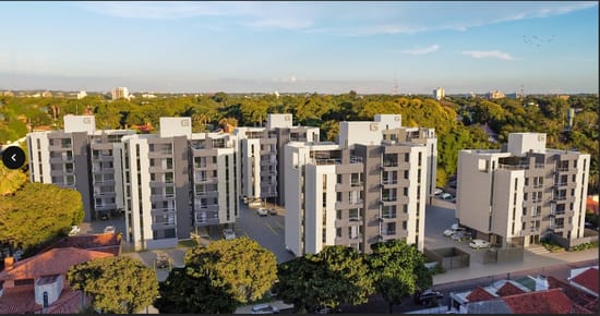 Departamento terminado de 2 habitaciones en Asunción