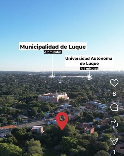 Vendo Terreno Luque para desarrollo