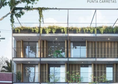 Innovador edificio en Punta Carretas en venta con monoambiente, 1 2 3 dorm!