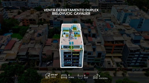 Venta Departamento Duplex -  Pentagonito - San Borja