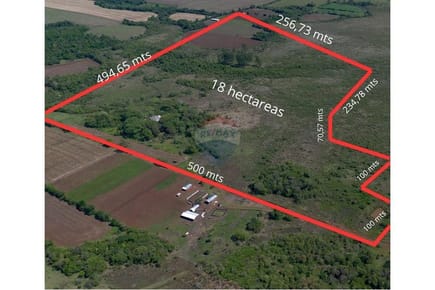 TERRENO DE 18 HECTAREAS EN KM 26 ACARAY-MINGA GUAZU