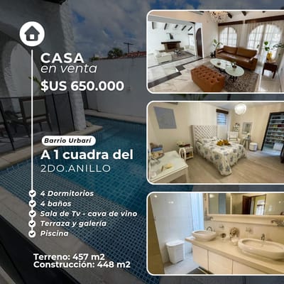 CASA EN VENTA BARRIO URBARI