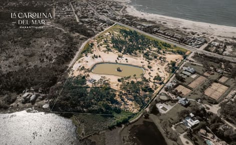 (BPV-BPV-11455)  La Carolina del Mar lote en venta sobre el lago