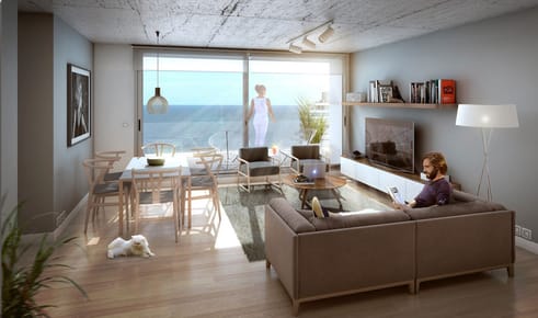 (BPV-BPV-9823)  Departamento en venta monoambiente en PLAYA BRAVA