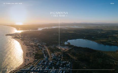 (BPV-BPV-9831)  La Carolina del Mar lote en venta sobre el lago