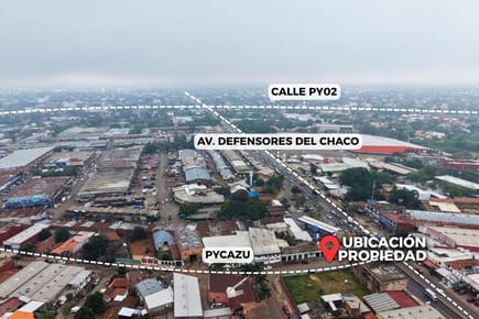 Local comercial en esquina en venta sobre Avda. Defensores del Chaco San Pablo  