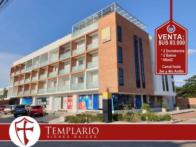 Canal Isuto 2do. y 3er anillo - Departamento en venta 