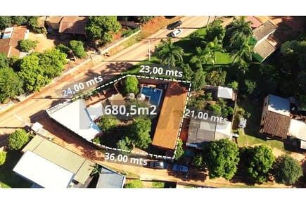 Local + casa + quinta con piscina en Itauguá