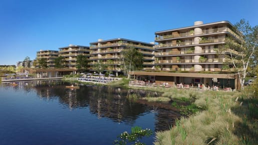 PROYECTO APARTAMENTOS FRENTE LAGO CALCAGNO