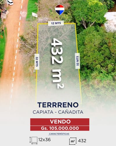 ???? EN VENTA | TERRENO EN CAPIATÁ