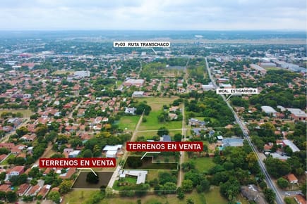 5 TERRENOS EN BARRIO EXCLUSIVO ZONA MARIANO ROQUE ALONSO