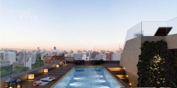 Venta Apartamento Cordón 1 dormitorio con patio y garaje