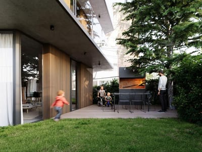 Venta Apartamento Parque Rodó 2 dormitorios con gran jardín exclusivo