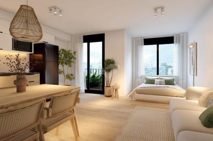 Venta Monoambiente Malvín en pozo