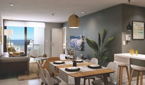 -Monoambiente en venta, a estrenar, en Pocitos-