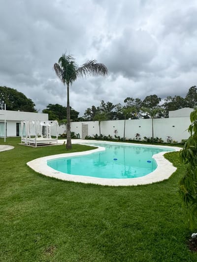 Hermosa Casa Piscina En Alquiler Por Día 