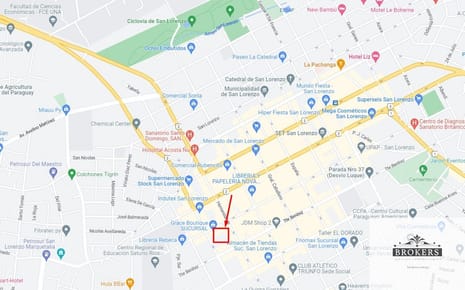 Vendo Terreno De 510m2 En El Centro De San Lorenzo