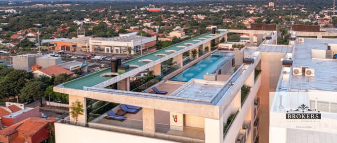 Vento A Estrenar Exclusivo Departamento 3 dormitorios con 2 cocheras Ycua Sati