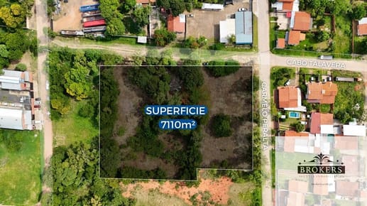 Vendo Espectacular Terreno De 7.110 m2 En Mariano Roque Alonso