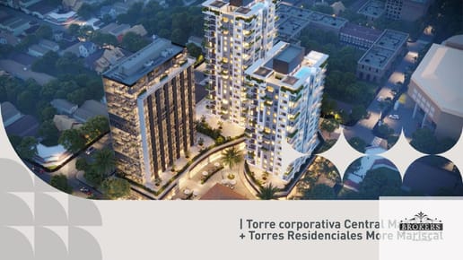 Alquilo A Estrenar 216 m2 medio piso en edicifio corporativo Central Mariscal