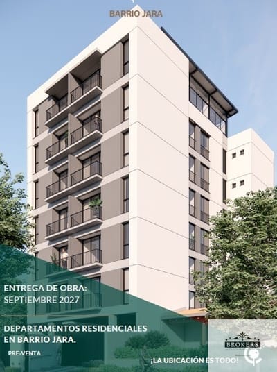 Departamento de un dormitorio en venta  en Pozo en Barrio Jara
