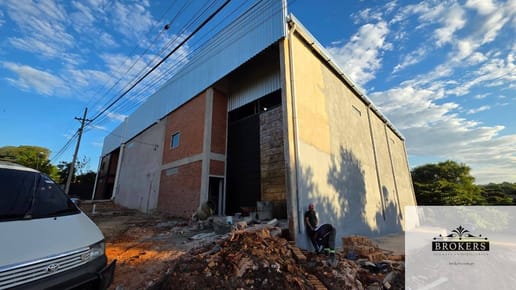 Alquilo Deposito De 1.060 m2 a Estrenar En Mariano Roque Alonso, Zona De Puertos