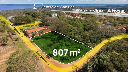 VENDO TERRENO EN LA SUIZA SAN BERNARDINO