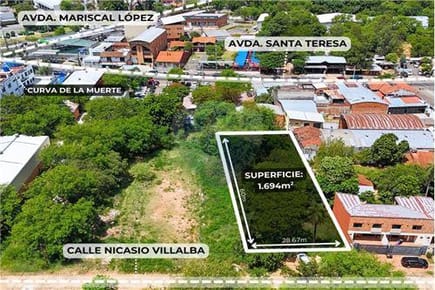 Terreno En Fernando De La Mora