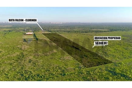 Vendo Terreno en Chaco’i 5 Hectáreas
