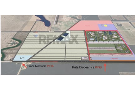 VENDO PARQUE INDUSTRIAL EN RUTA BIOCEANICA 163 HAS