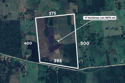 EN VENTA 17 HECTAREAS DE TERRENO EN SAN PEDRO YATAITY