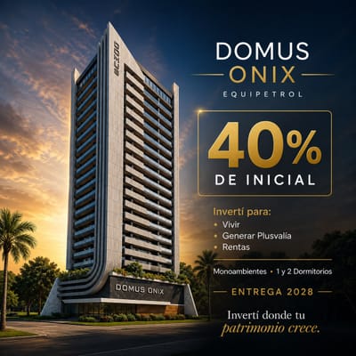 Domus Onix - Departamentos equipados en preventa