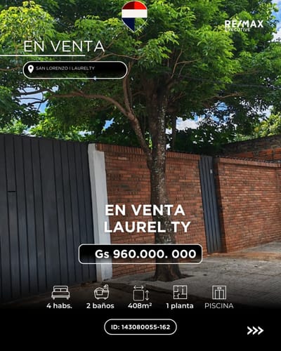 Casa en venta San Lorenzo 