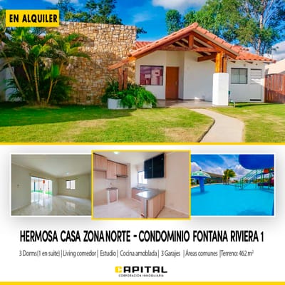 En condominio Fontana La Riviera 1