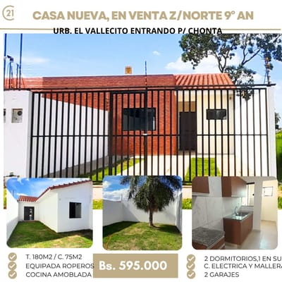 CASA EN OFERTA ZONA NORTE